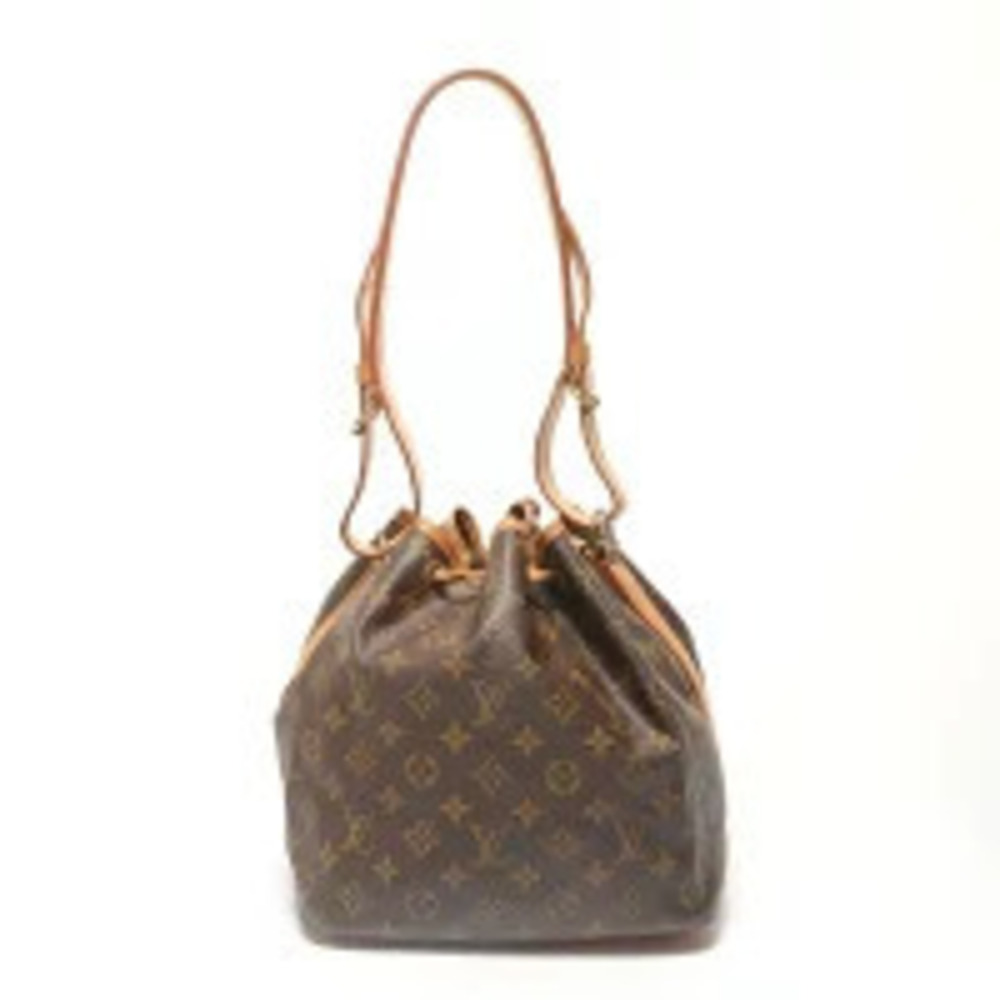 Louis Vuitton Monogram Noe Shoulder Bag Brown
